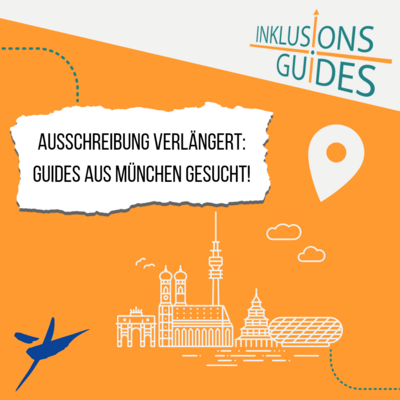 ausschreibung verlängert: guides in München gesucht