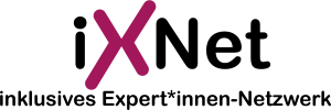 iXNet-Logo mit berryfarbendem X
